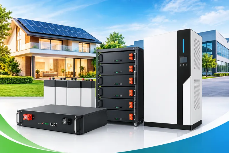 LiFePO4 battery storage system